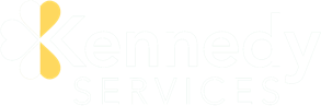 kennedy logo full white v1